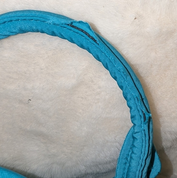 VERA BRADLEY Hadley On-the Go/Satchel Purse/ Microfiber/Shoulder Bag/ Teal Green - Picture 3 of 9